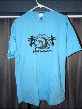 KOLOA Men’s Light Blue Graphic Tee